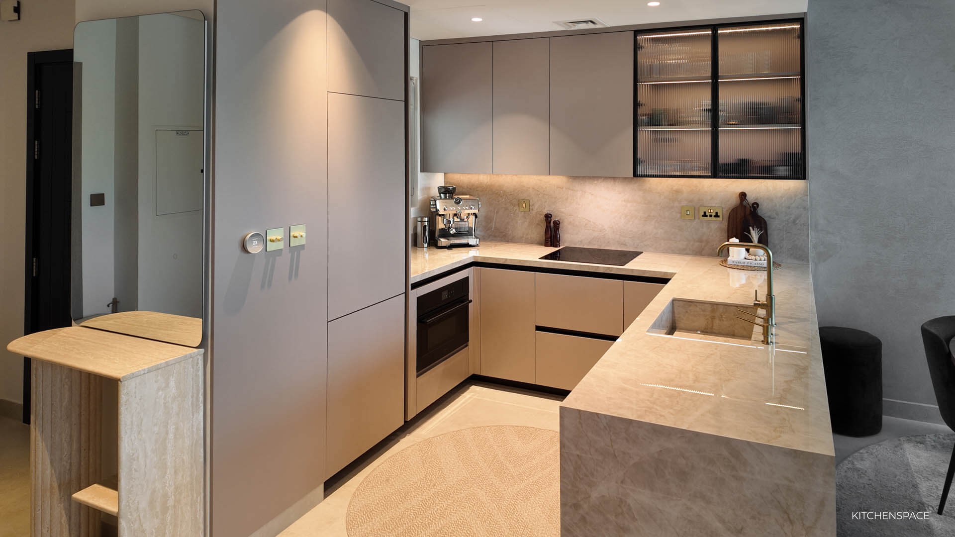 Taj Mahal Porcelain Kitchen